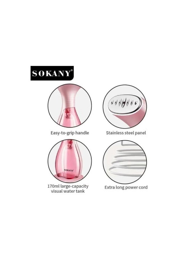 مكواة بخار يدوية من سوكاني، 1000 واط، 170 مل، sk-3061 - Image 3